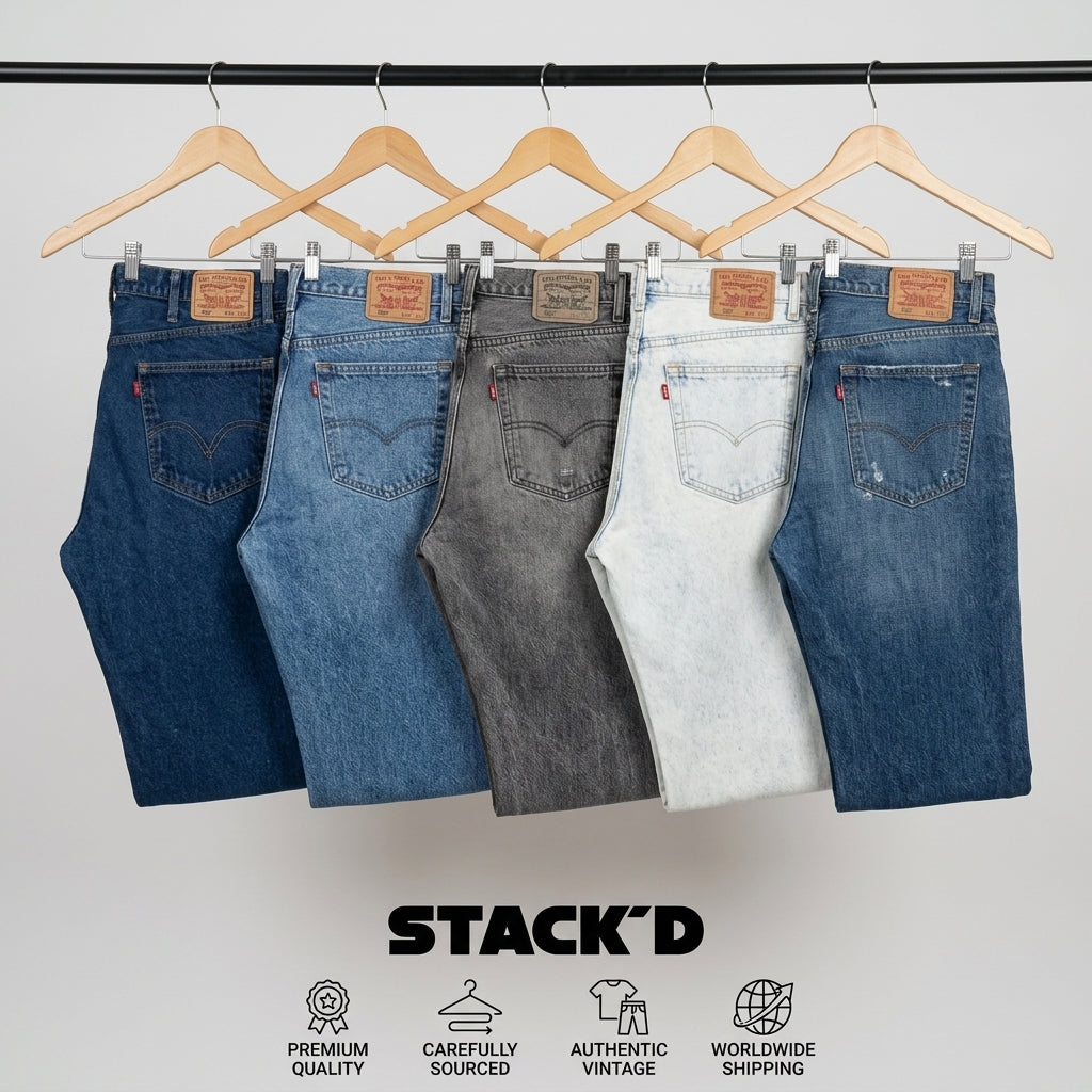 Levi's Mix Coded Denim Jeans Oversize Bundle 09