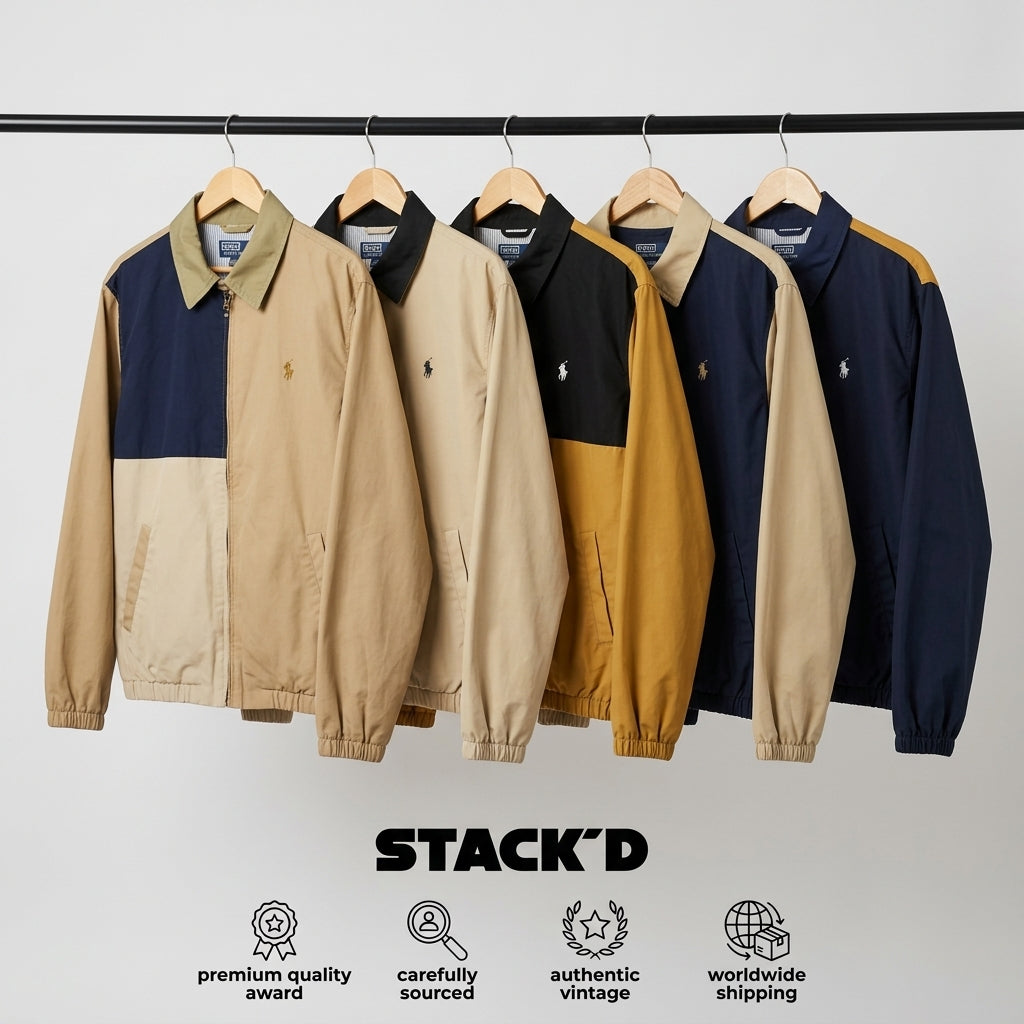 Ralph Lauren Upcycle Harrington Jackets #21226